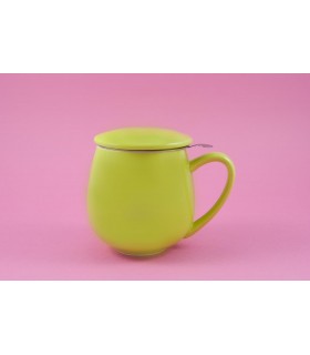 Taza con filtro y tapa "Zaara" 0,35 L verde