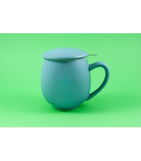 Taza con filtro y tapa "Zaara" 0,35 L Petrol