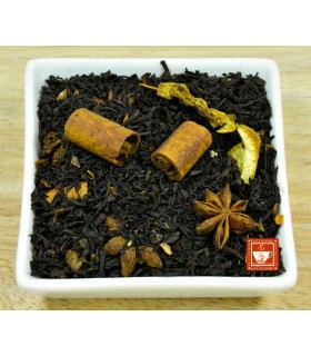 Té negro con canela y anís