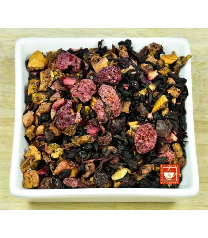 Infusión de Fresas y frambuesas