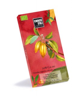 Chocolate negro 70% cacao - 70g