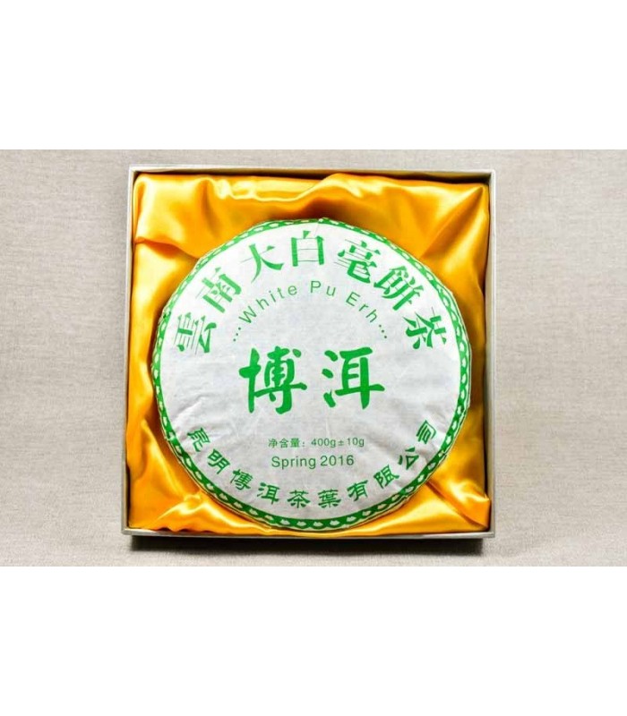 Pu Erh blanco Beeng Cha Sheng, Raw o crudo