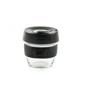 Vaso con tapa KeepCup 227 ml Brew negra