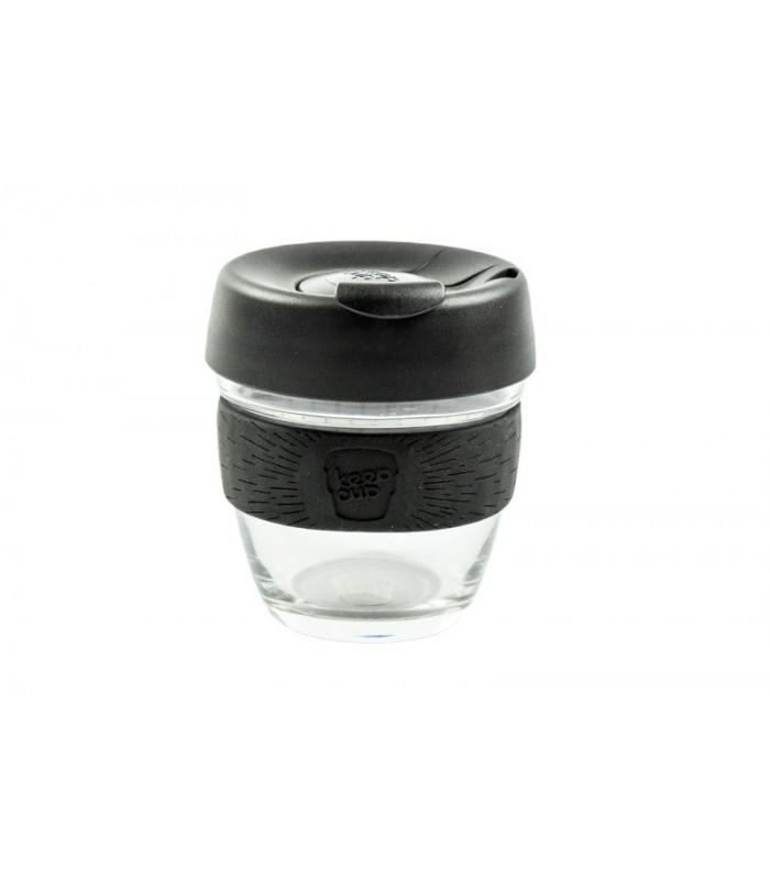 Vaso con tapa KeepCup 227 ml Brew negra
