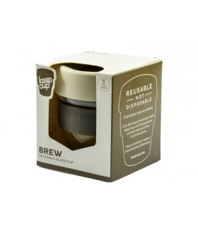 Vaso con tapa KeepCup 227 ml Brew crema