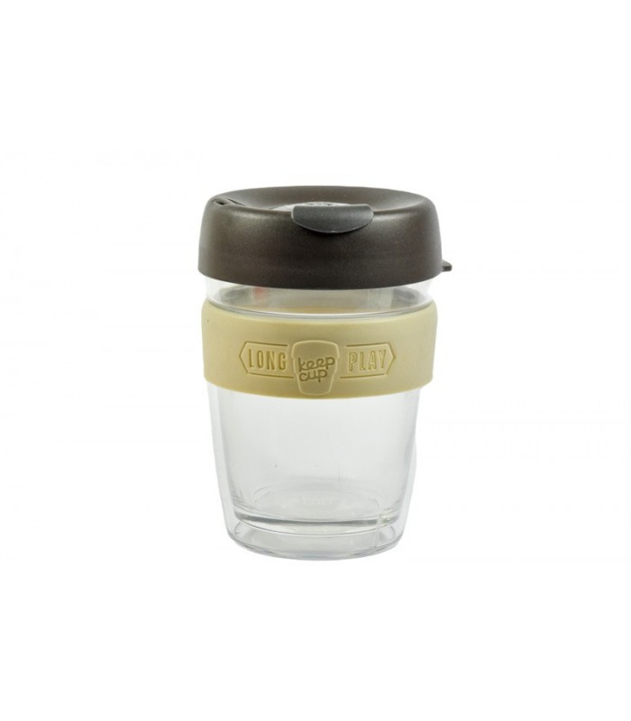 Vaso con tapa KeepCup 340 ml Long play negro