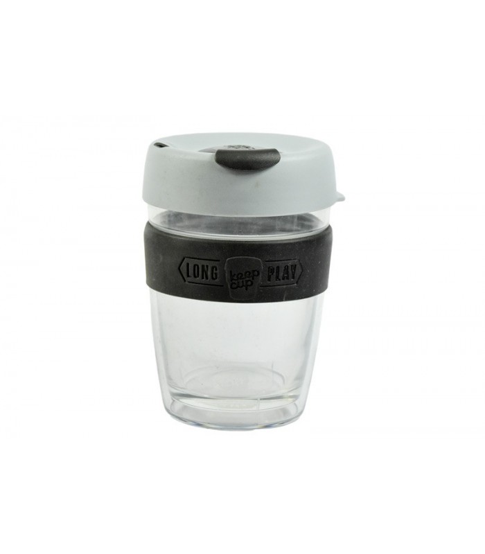 Vaso con tapa KeepCup 340 ml Long play gris