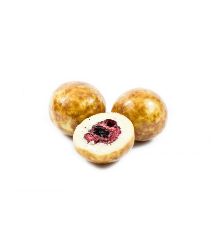 Cerezas con chocolate con leche