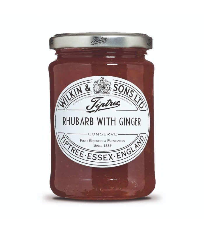 Mermelada de Ruibarbo con jengibre Tiptree Rhubarb with ginger 340 g.