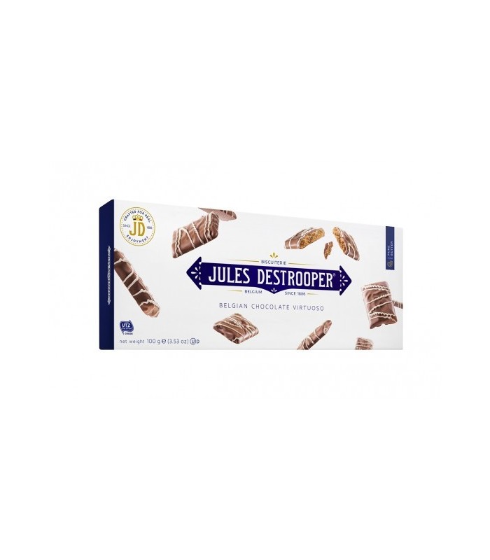 Jules Destrooper Galletas de canela con chocolate con leche 100 g.