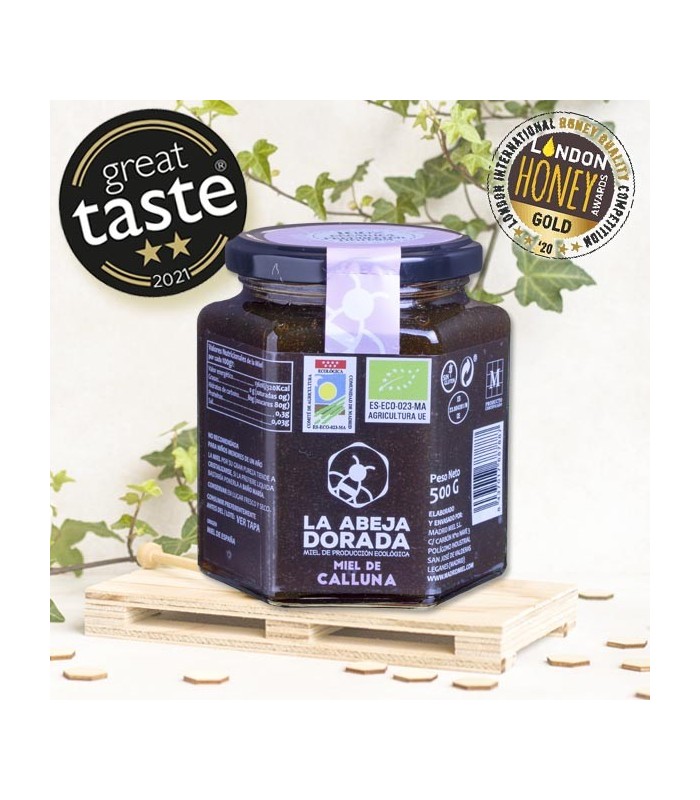 Miel Ecológica de Calluna 1/2 kilo