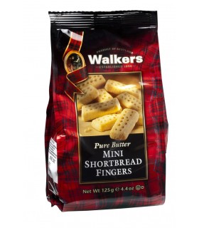 Mini Shortbread Fingers Walkers 125 g