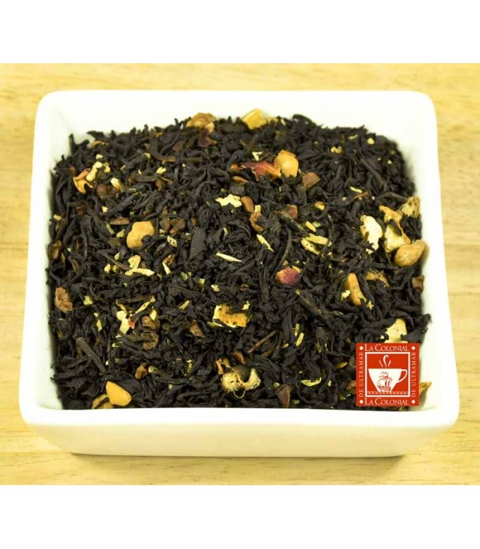Té negro Chocolate con almendras
