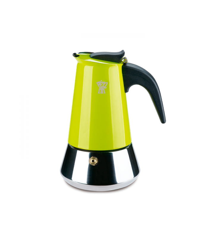 Cafetera Pezzetti Steelexpress 4tz Verde