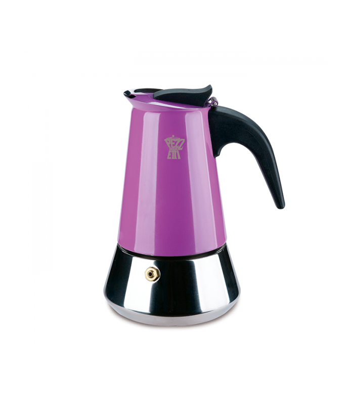 Cafetera Pezzetti Steelexpress 4tz Lila