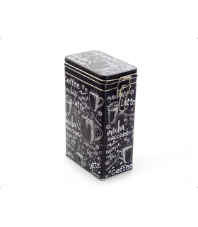 Lata de té o café de 500 g pizarra