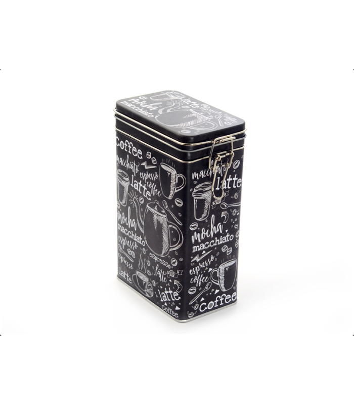 Lata de té o café de 500 g pizarra