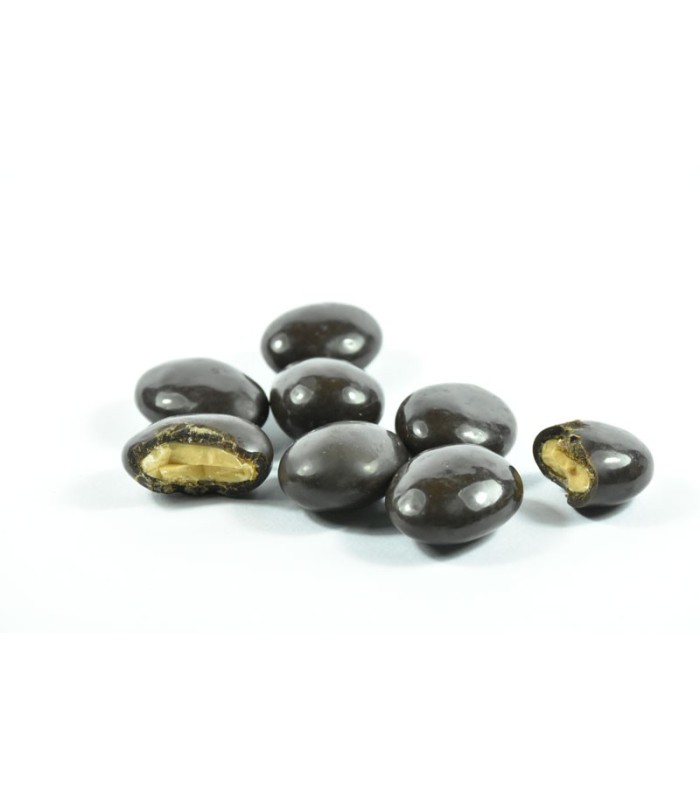 Almendras Marconas con chocolate negro - 100g