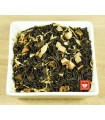 Té negro con peras al caramelo