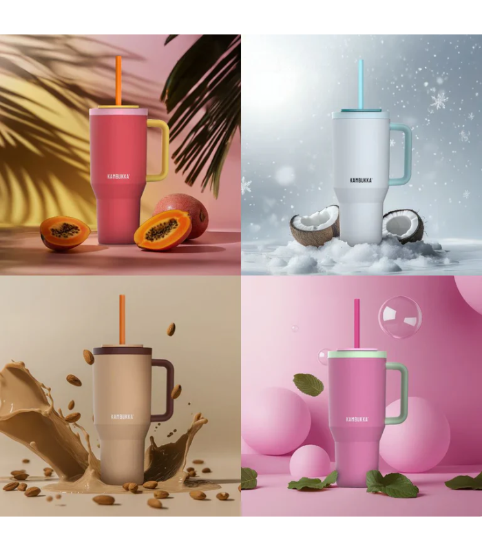 Vaso térmico RIO 950ml Pink Papaya