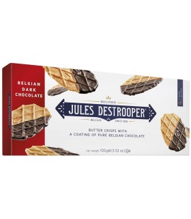 Jules Destrooper Butter Crisps Chocolate Belga 100 g