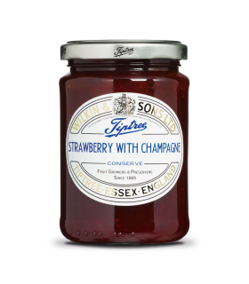 Mermelada de Fresas con Champán Tiptree Strawberry With Champagne Conserve 340 g.