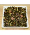 Té verde chocolate con pistachos