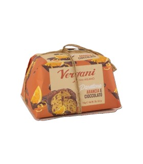 Panettone de Naranja con Chocolate Vergani - 750g