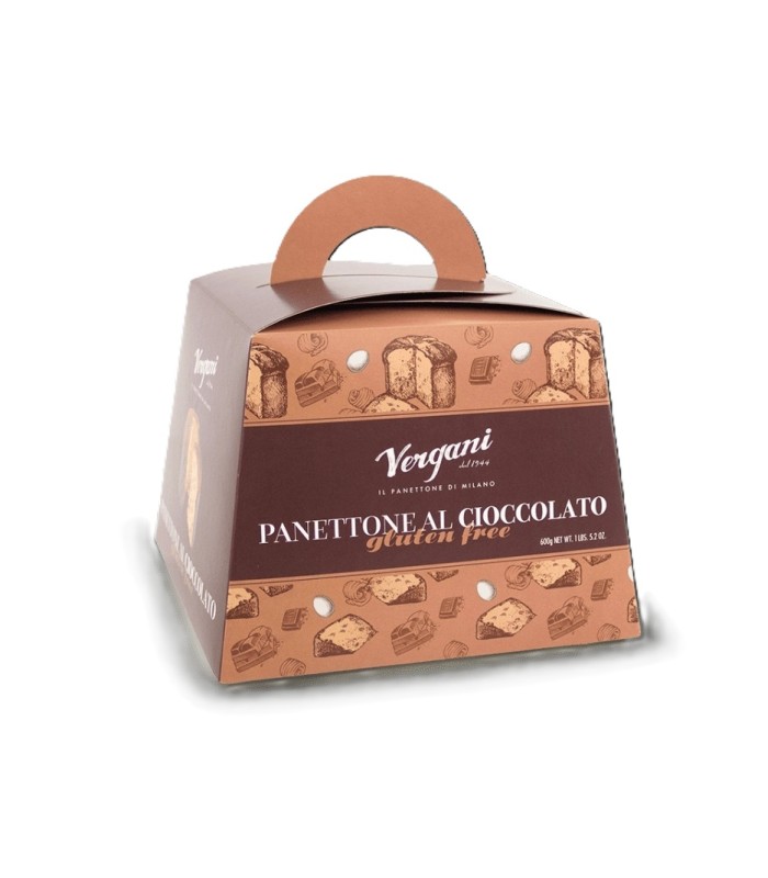 Panettone Vergani chocolate sin gluten - 600g