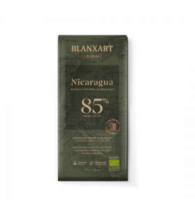 Chocolate ecológico Blanxart Nicaragua 85% - 80g