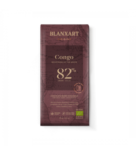 Chocolate ecológico Blanxart Congo 82% - 80g