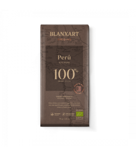Chocolate ecológico Blanxart Perú 100% - 80g