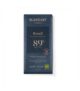 Chocolate Ecológico Blanxart Brasil 89% - 75g
