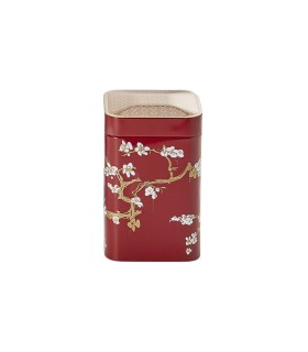 Lata de té 100 g Sakura - roja