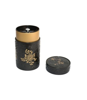 Lata de té 100 g Yumiko negra