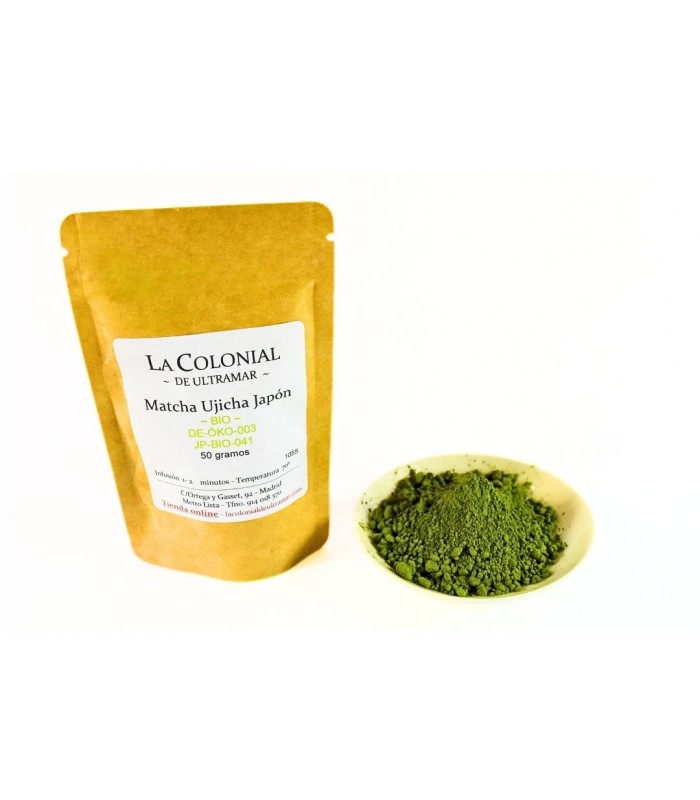 Té verde Japón Matcha Ujicha - 50 gramos- BIO