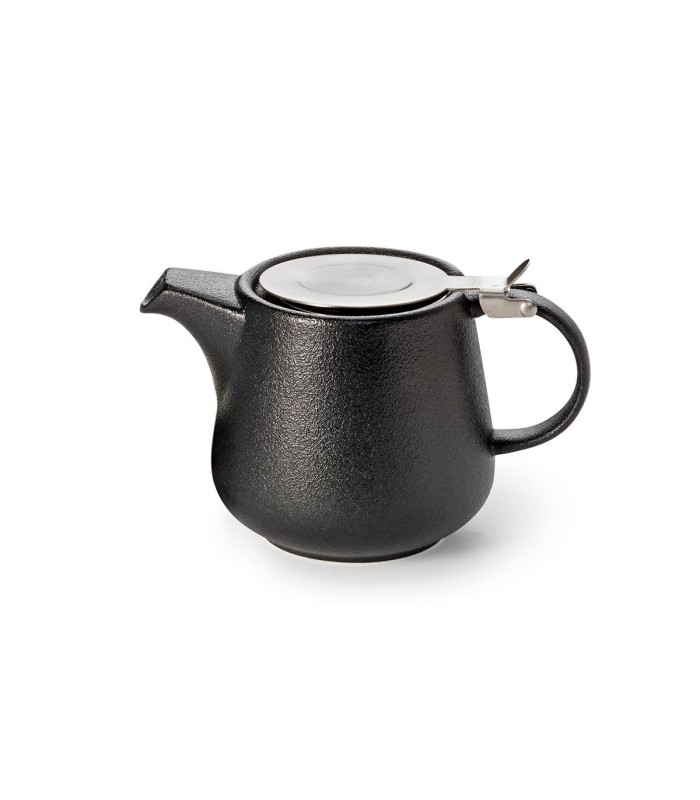 Tetera de cerámica negra "Bene" 0,5L
