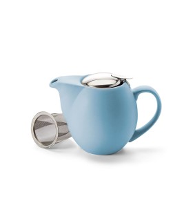 Tetera de cerámica Zaara 0,9 litros azul