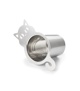 Filtro para el té de acero "Meow" Ø 6.5 cm