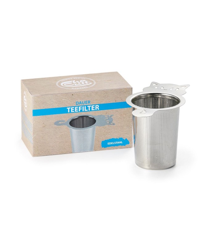 Filtro para el té de acero "Meow" Ø 6.5 cm