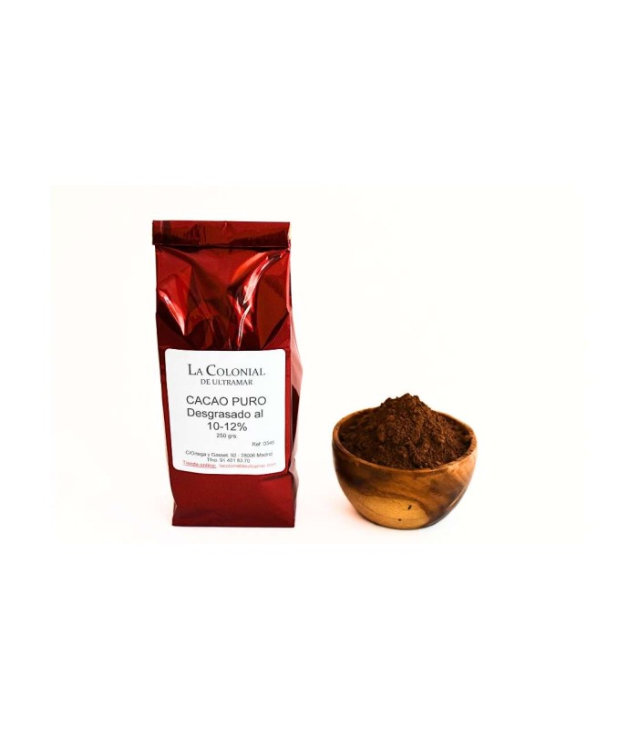 Cacao puro 100% - bolsa de 250 g