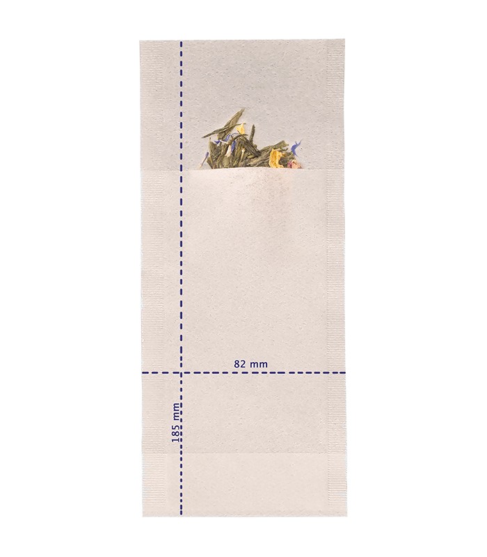 Filtros para el té de papel talla L