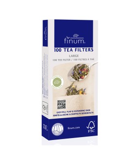Filtros para el té de papel talla L