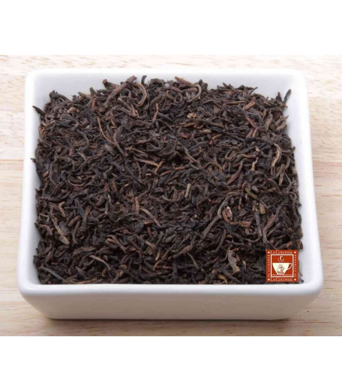 Té negro desteinado de Ceylán