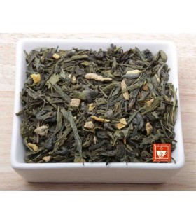 Té verde con jengibre