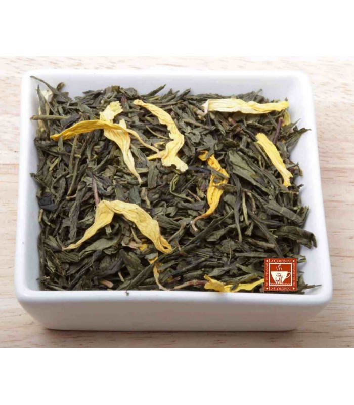 Té verde melocotón