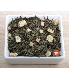 Té verde al caramelo