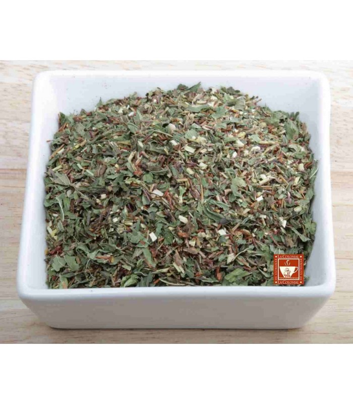 Rooibos verde con hierbabuena
