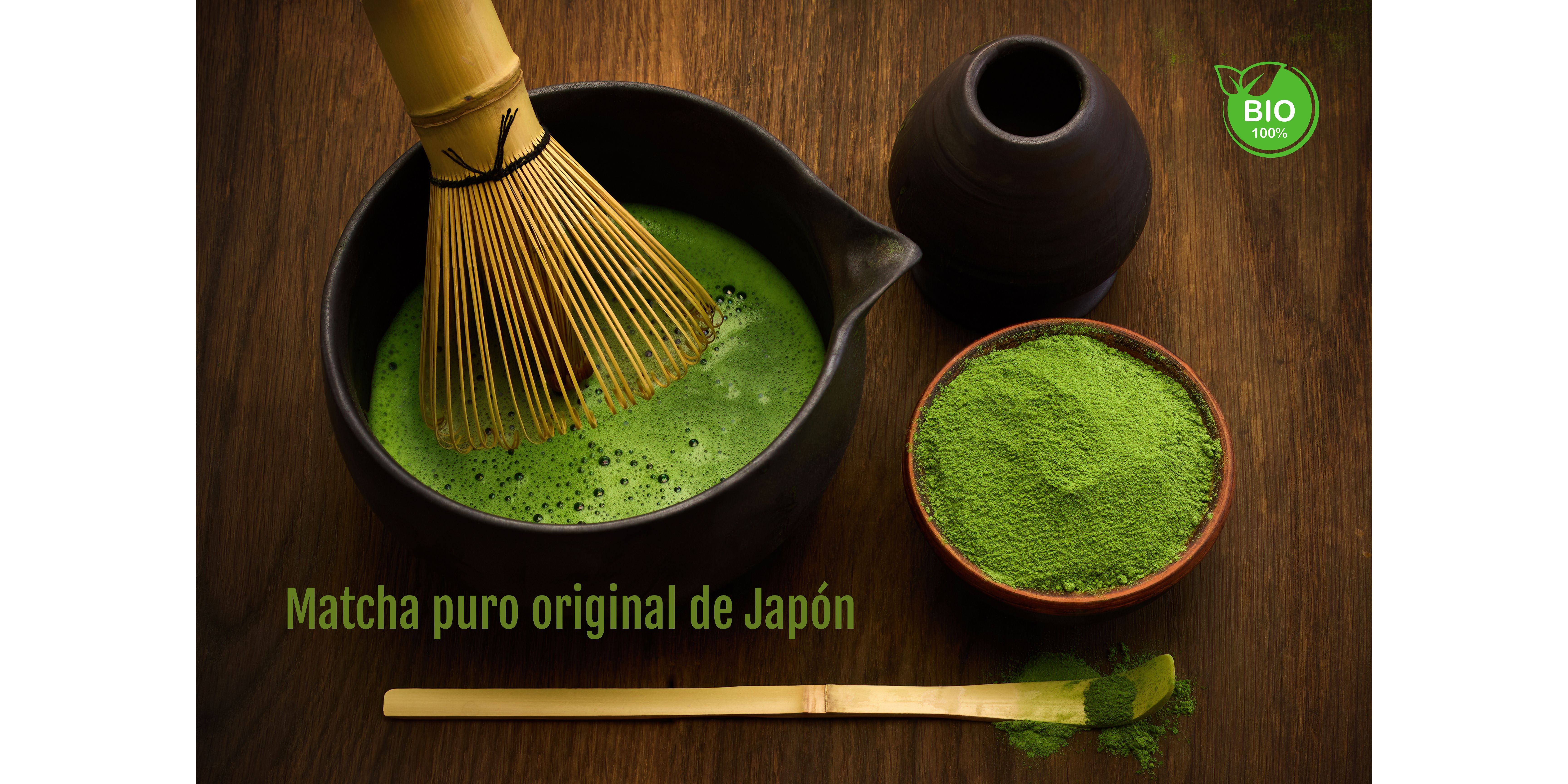 Matcha puro japonés 100%